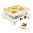 thumbnail image 1 of ALDKitchen Souffle Machine | Japanese Souffle Pancake Maker | Dorayaki Machine with Copper Surface | 110V (Small (manual)), 1 of 7