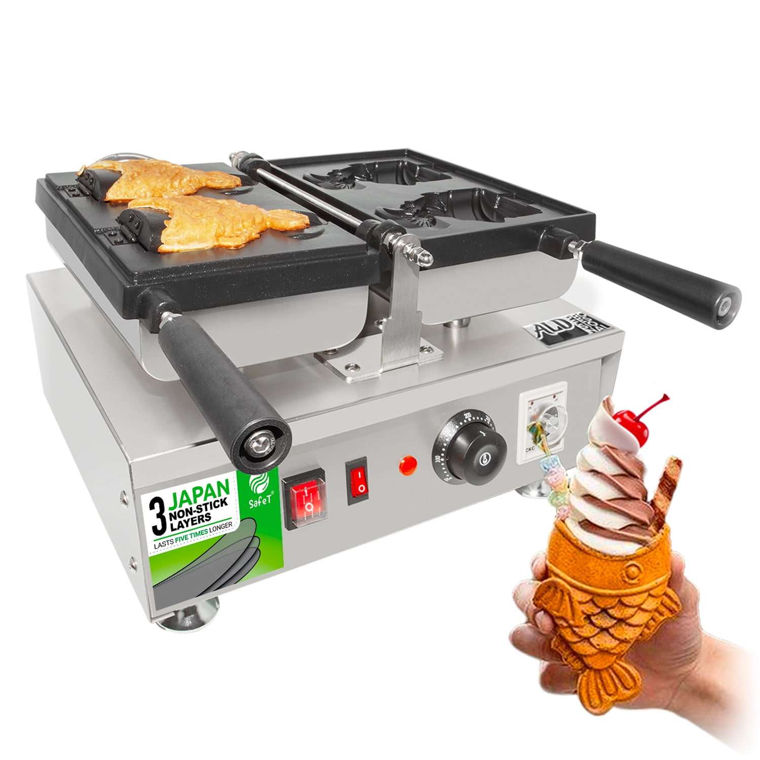Electric Taiyaki Maker Stainless Steel Nonstick Australia Ubuy electric-taiyaki-maker-stainless-steel-nonstick-australia-ubuy
