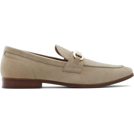 ALDO Men's Shoes Loafers Flat, Round Toe Beige,