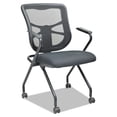 thumbnail image 1 of ALE 2 Carton Elusion Mesh Nesting Chairs, Black, 1 of 1