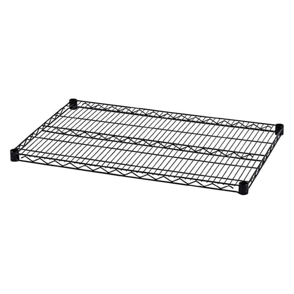 ALE Industrial Wire Shelving Extra Wire Shelves, 36w x 24d, Black (Case of 2 Shelves)