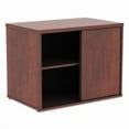 thumbnail image 1 of ALE Open Office Low Storage Cabinet Credenza - Medium Cherry, 1 of 1