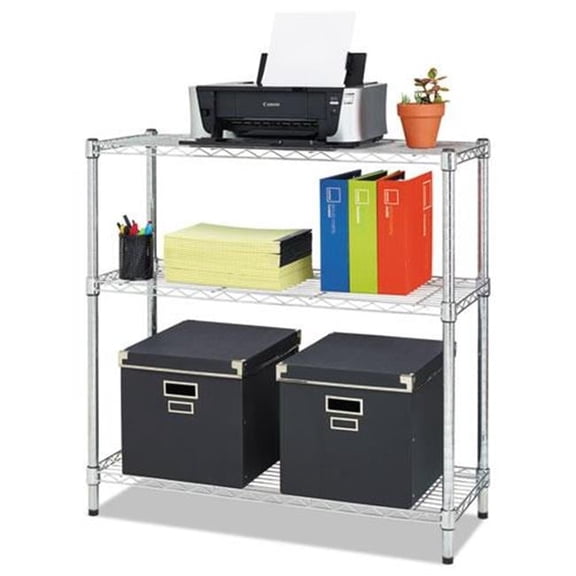 ALE Residential Wire Shelving- Silver
