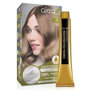 ALEA - Womens Hair Dye - Alea Color - No. 7.1 K - Ash Blonde Color - Permanent Cream Hair Color - with Argan and Macadamia Oil - Gray Coverage - Maximum Protection and Care