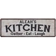 thumbnail image 1 of ALEAH's Kitchen Rustic Chic Decor Gift 8x24 Sign 108240051264, 1 of 1