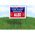 thumbnail image 1 of ALEC THANK YOU SERVICE 18 in x 24 in Yard Sign Road Sign with Stand, 1 of 4