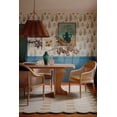 thumbnail image 1 of ALEF HOME Luxury Hand-Tufted Wool Area Rug (4x6 ft) | Modern Washable Scalloped Carpet | Art Deco Boho Bedroom & Living Room Decor, 1 of 5