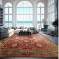 thumbnail image 1 of ALEF HOME Vintage Tufted Bohemian Multicolor Area Rug, 8x10 ft, Quick Dry, 1 of 5