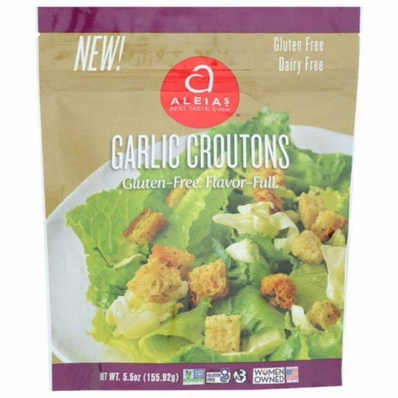 Aleia’s Gluten Free Garlic Croutons – 5.5oz