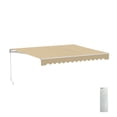 thumbnail image 1 of ALEKO 10 x 8 ft Sand Motorized Retractable Patio Awning, 1 of 7