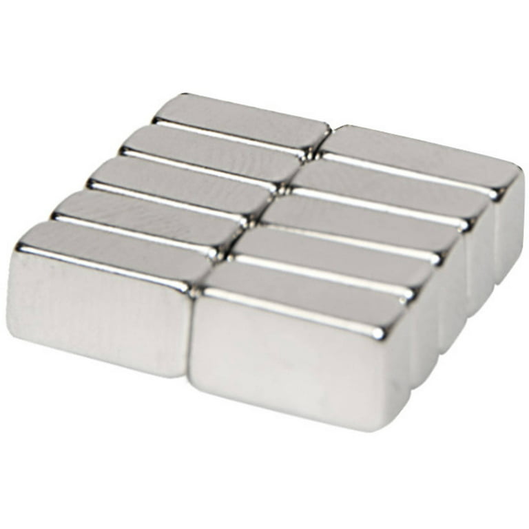 ALEKO 10MG52R12X3 Multipurpose Small Rectangular Neodymium Magnet