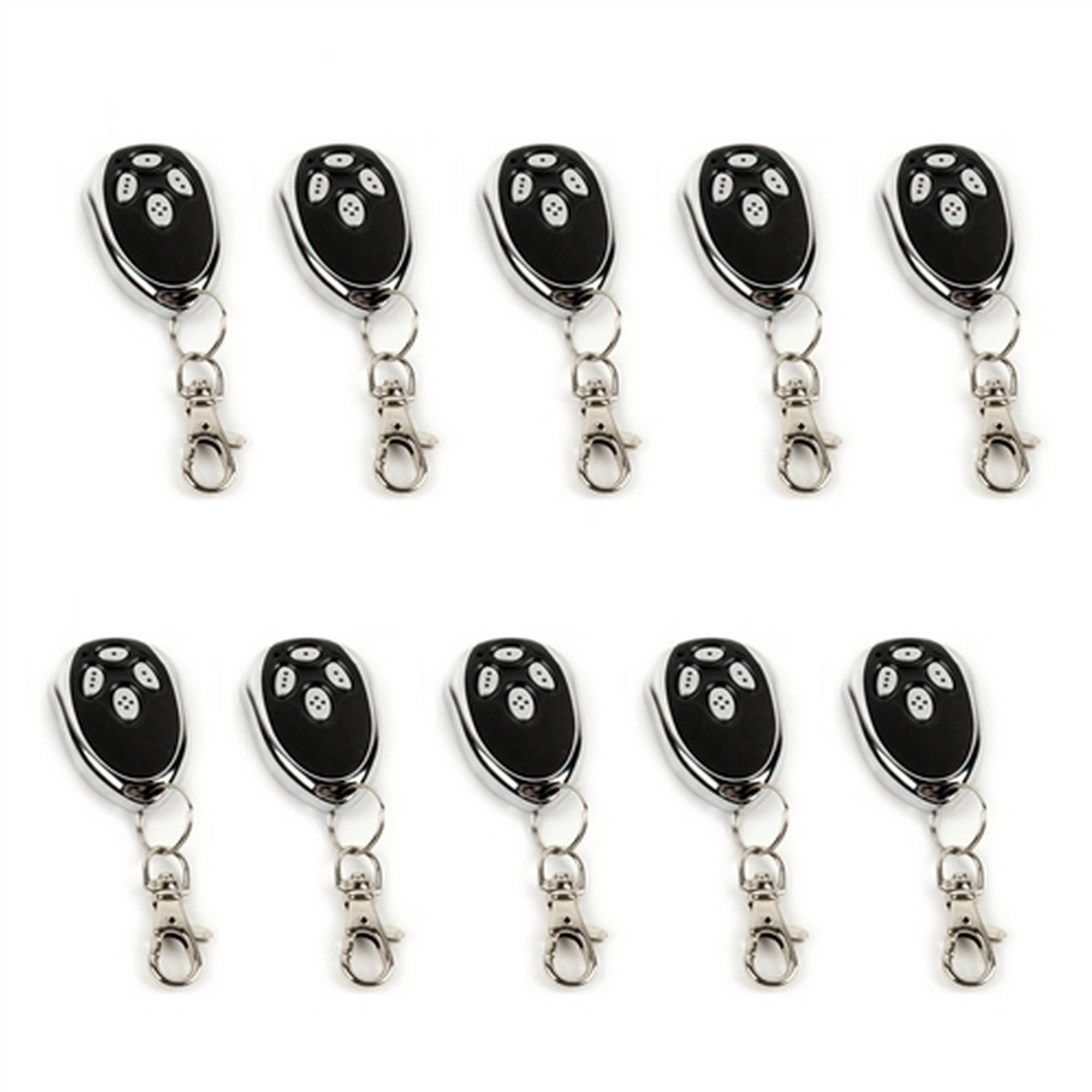 Black and Silver Remote Control for Gate Openers