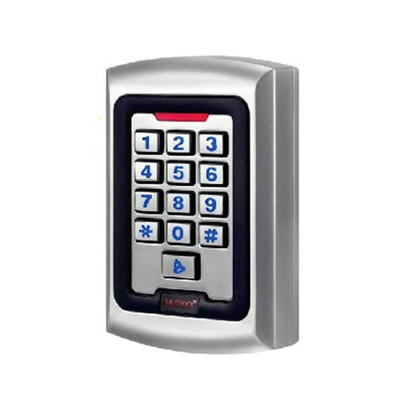 ALEKO 12/24V Universal Wired Metal Alloy Waterproof Keypad with Backlight