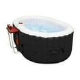 ALEKO Portable 2 Person Indoor/Outdoor Inflatable Hot Tub with 100130