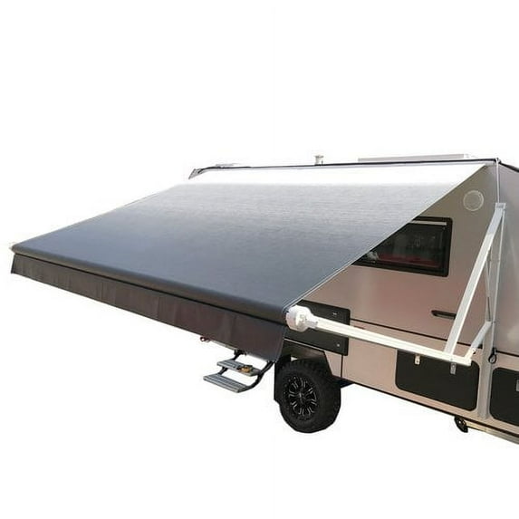 ALEKO 21' x 8' Vinyl RV Awning Fabric Replacement, Gray Fade Color