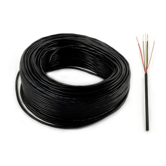 ALEKO 5-Core Wire A Cable 5 Conductor 2 x Gauge 16 and 3 x Gauge 18 - 20 feet