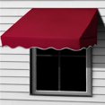thumbnail image 1 of ALEKO 6x2 Window Awning Door Canopy 6-Foot Decorator - Burgundy, 1 of 5