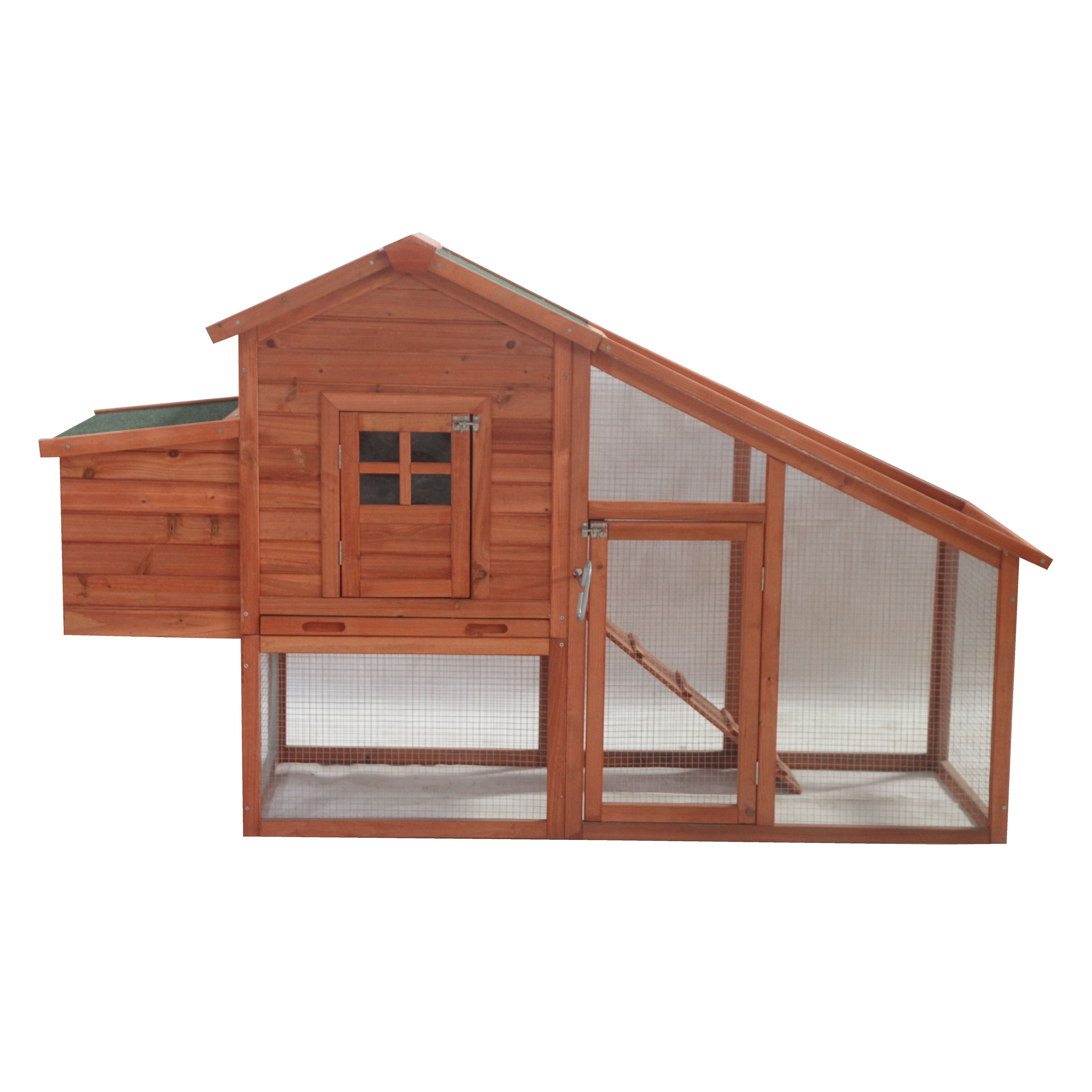 ALEKO ACCRH75X26X46 Chicken Rabbit Hutch Cage Walmart