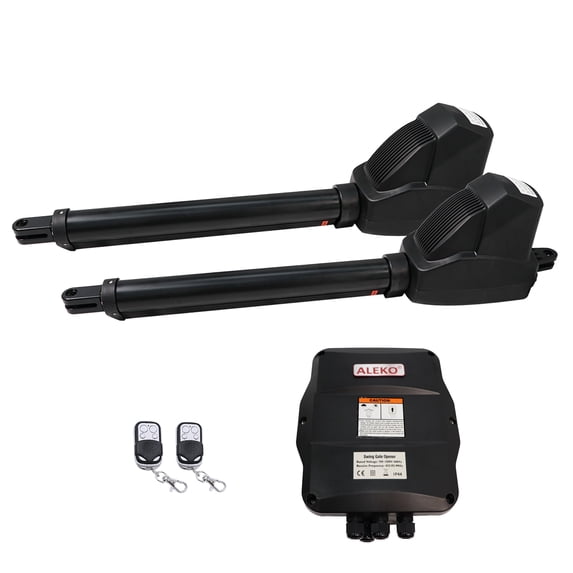ALEKO Electric Swing Gate Opener Operator for Dual Gates 36 ft 1760 lbs