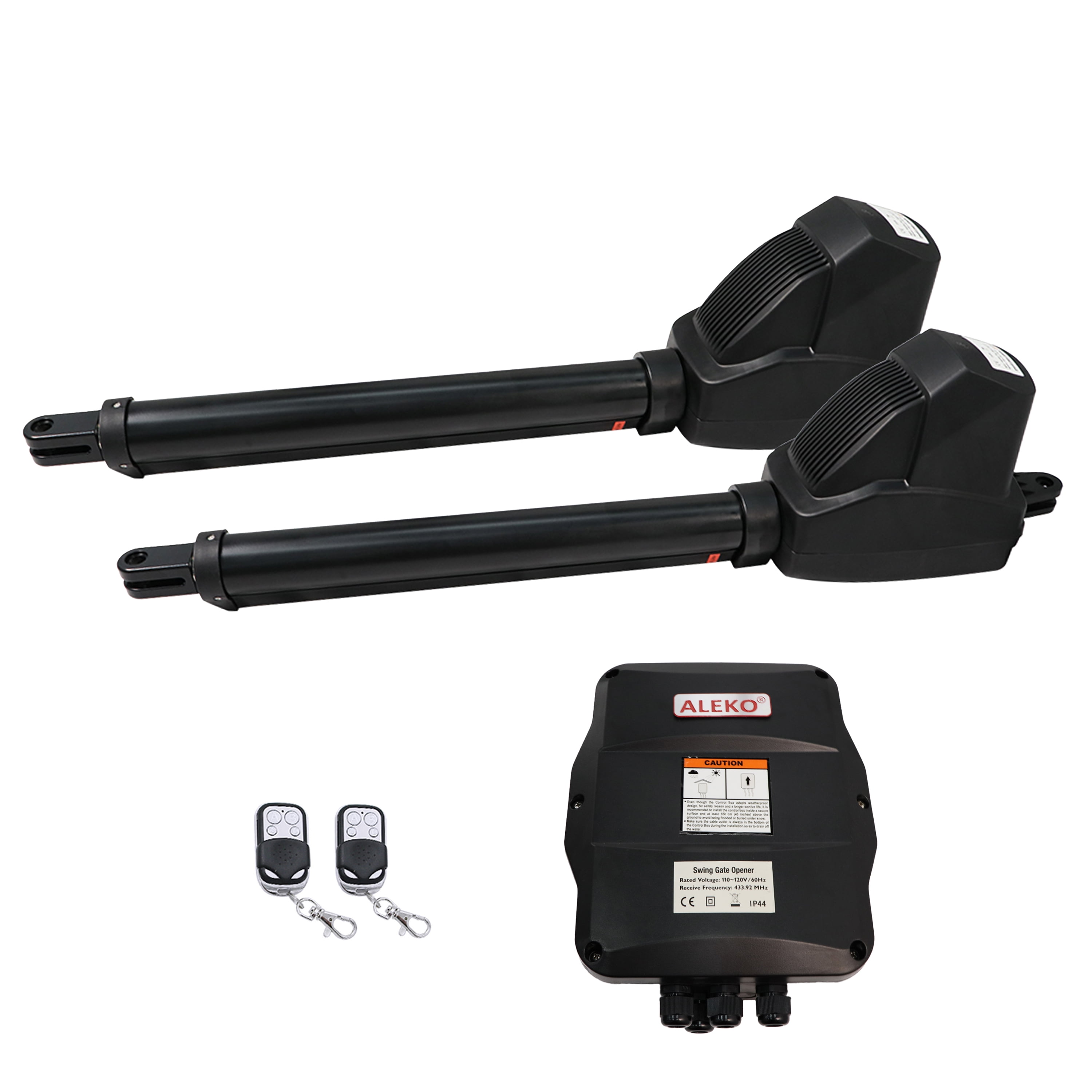 ALEKO AS1200NOR Dual Swing Operator Basic Kit for Gate up to 1760