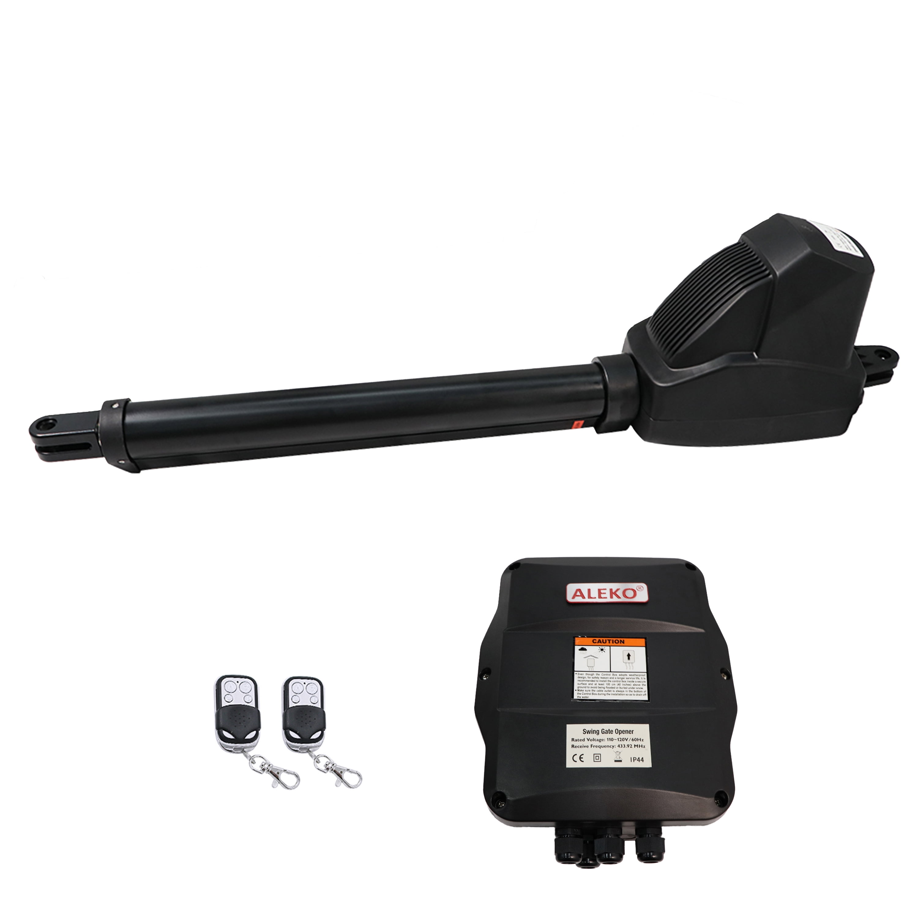 ALEKO AS600NOR Basic Kit Gate Opener for Single Swing Gate up to 880 lb ...
