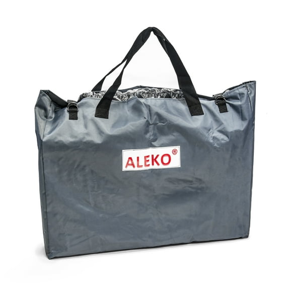 ALEKO BFSBAG320DG Floorboard Storage and Carrying Bag for Inflatable Boats - Strap Closure - 27 x 35 Inches - Dark Gray
