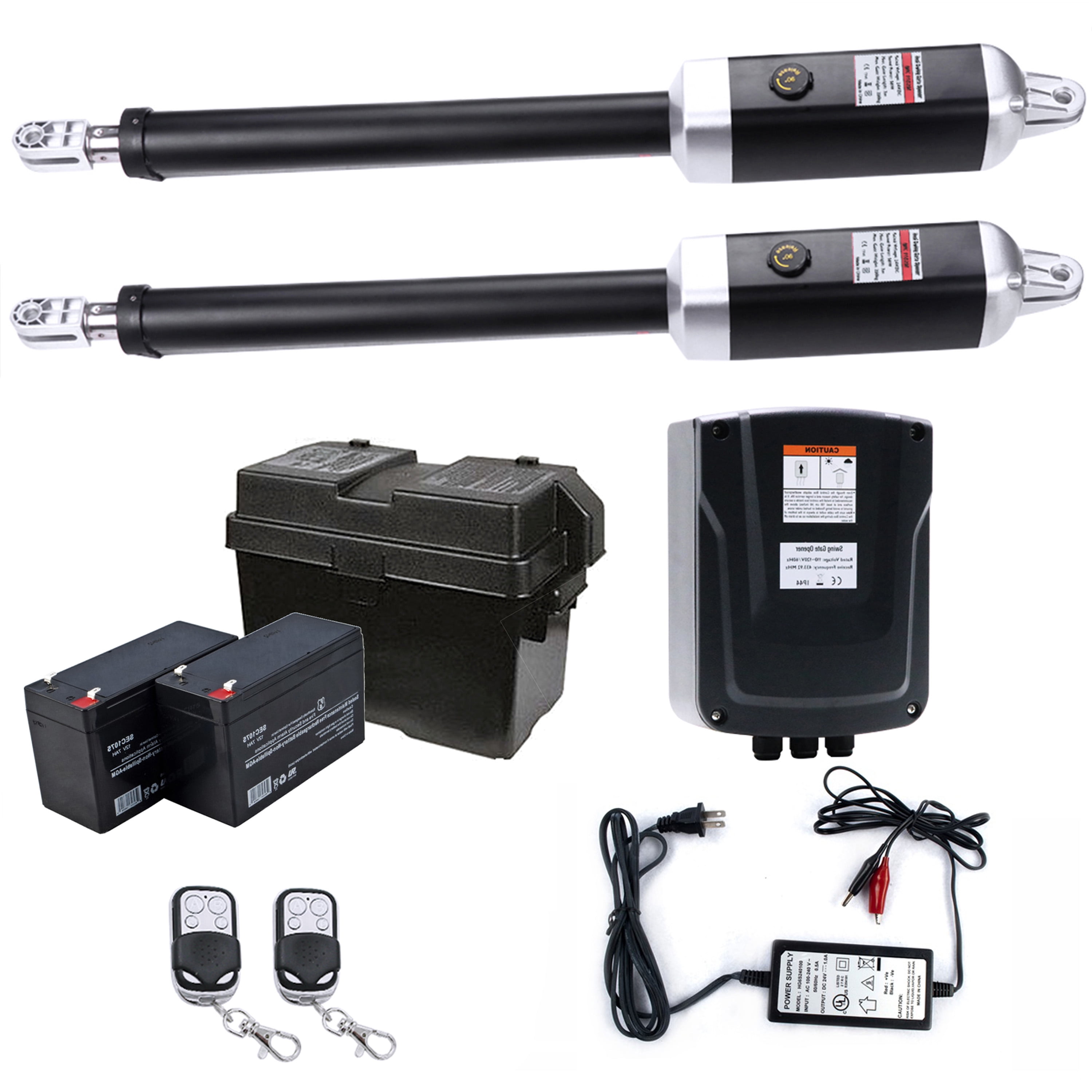 ALEKO Back Up Kit ETL Gate Opener Operator for Swing Gates up to 1760