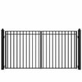 thumbnail image 1 of ALEKO DG12MADD Steel Dual Swing 12 x 6 feet Driveway Gate Madrid Style, 1 of 13