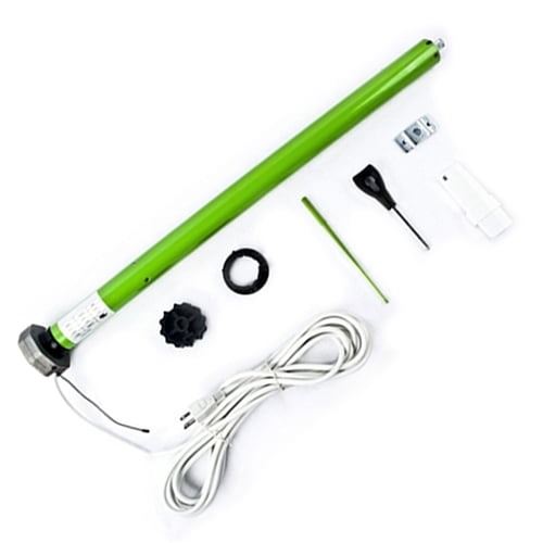 Green AC Tubular Motor with Built-in Receiver for Awnings