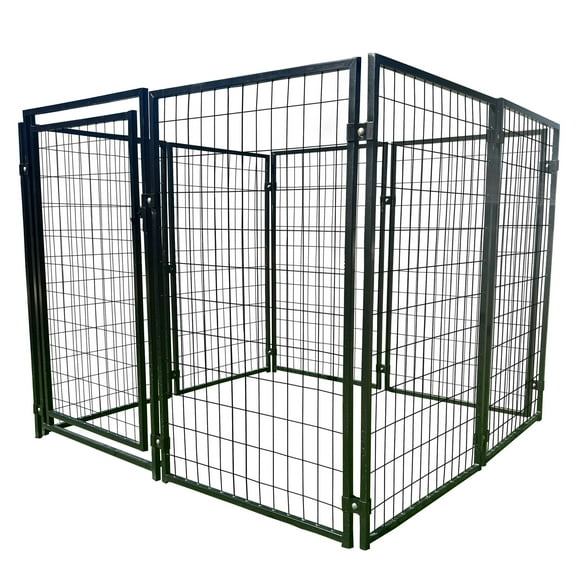 Luna Expandable Heavy-Duty Dog Kennel 8 Panel 5x5x4 ft
