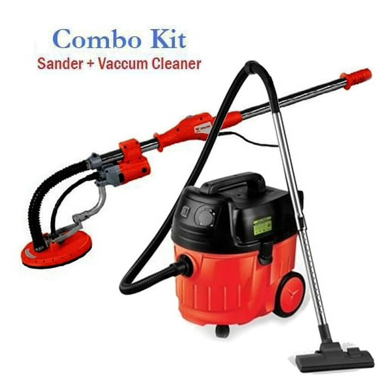 ALEKO Dust Free Heavy Duty Portable Drywall Sander 690E and Vacuum