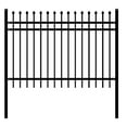 thumbnail image 1 of ALEKO FENCEROME8X6 DIY Steel Iron Wrought High Quality Ornamental Fence Rome Style 8 x 6 Feet, 1 of 9