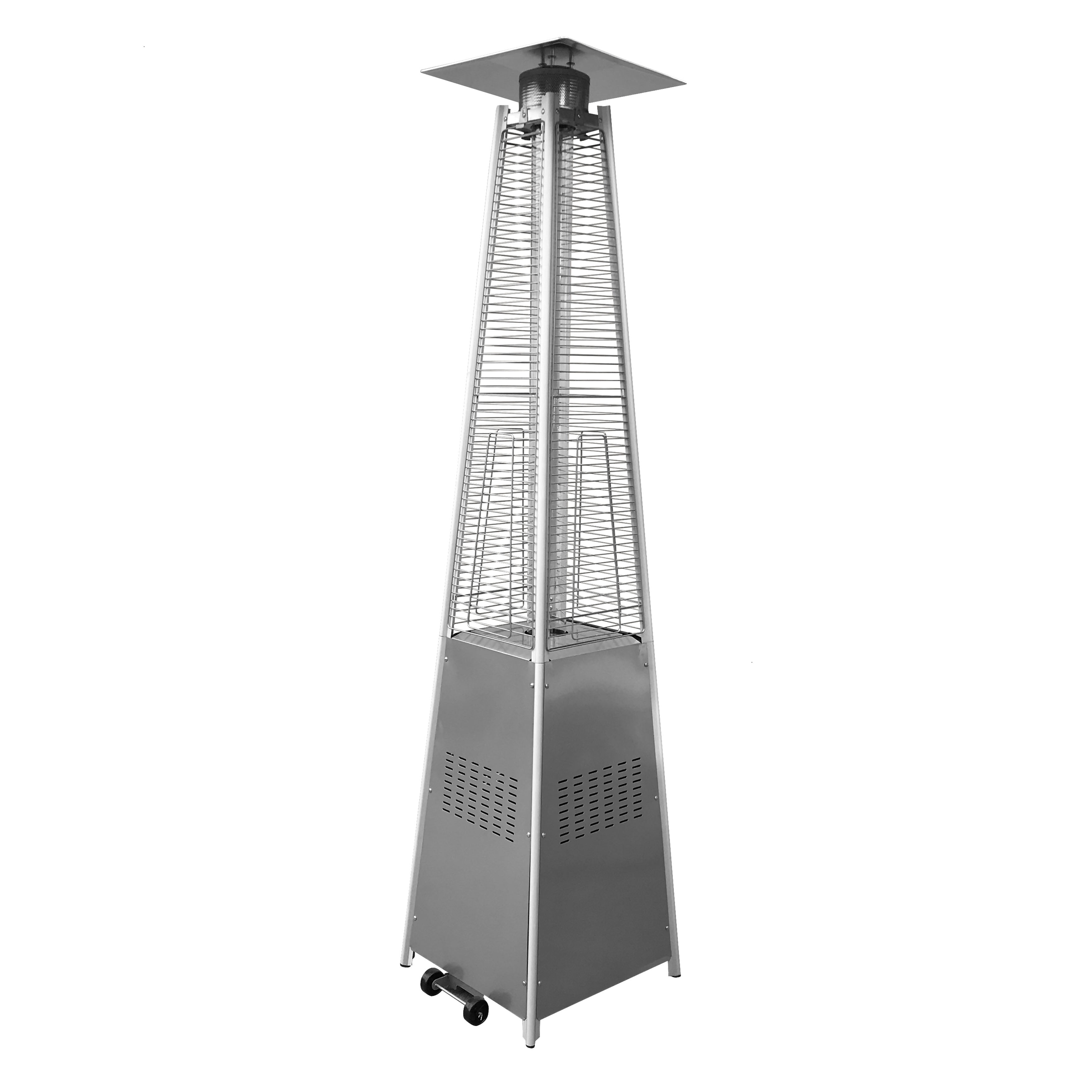 ALEKO Freestanding Silver Propane Patio Heater