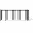thumbnail image 1 of ALEKO Garden Yard Madrid Style Steel Single Sliding 16' Driveway Gate, 1 of 8