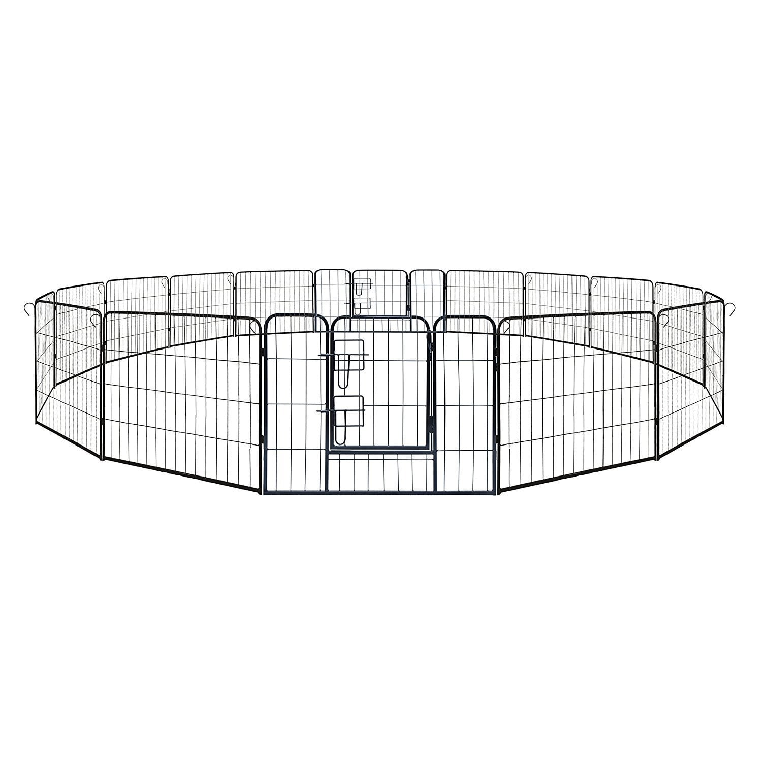 Aleko heavy duty pet playpen dog kennel cheap