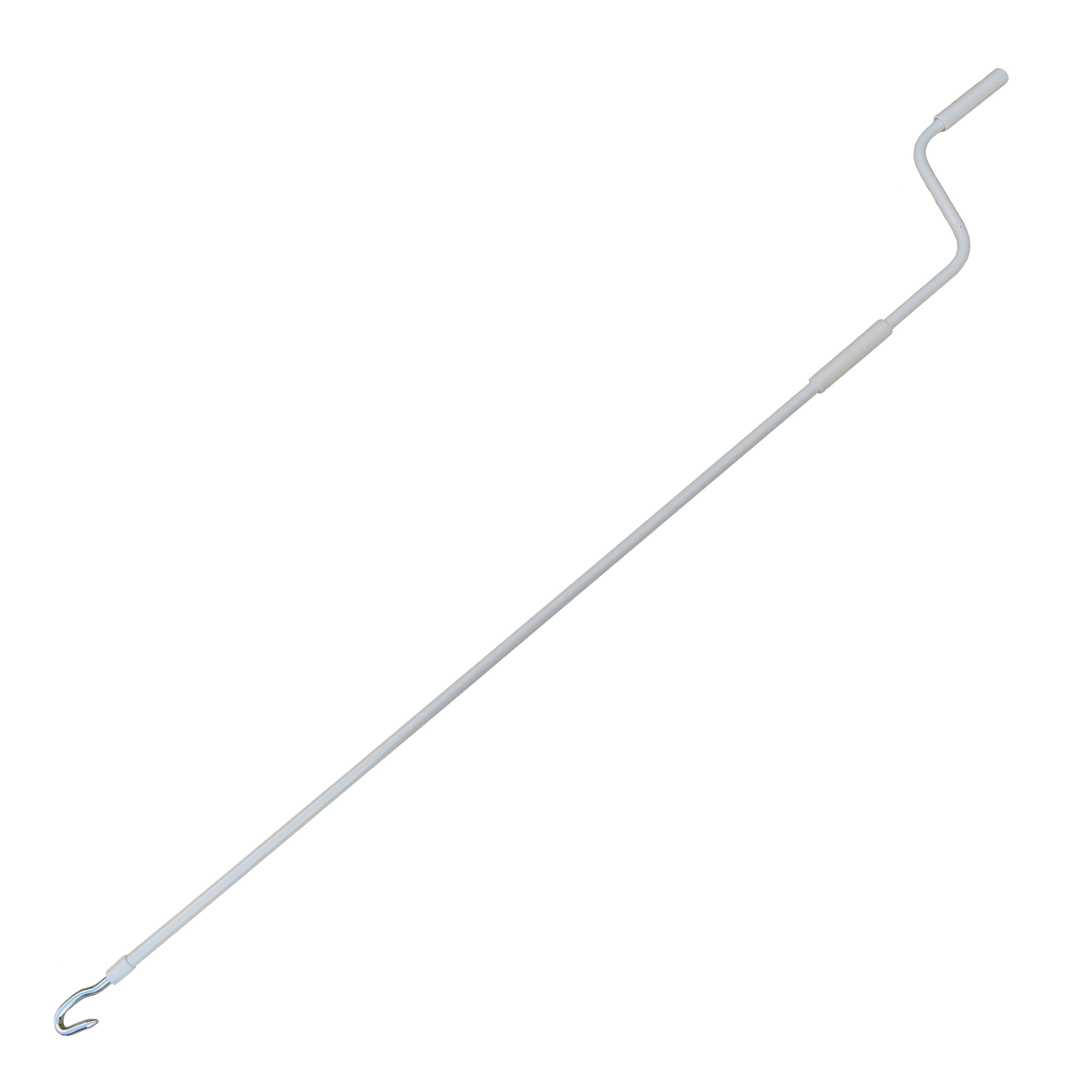 ALEKO White Hook Style Steel Hand Crank for Retractable Awnings