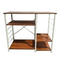 ALEKO KIR01 Multi-Purpose Storage Utility Baker's Rack Table - 4 Tier ...