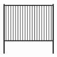 thumbnail image 1 of ALEKO Lyon Style DIY Disassembled Steel Yard Fence 8Ft x 6Ft Black, 1 of 7