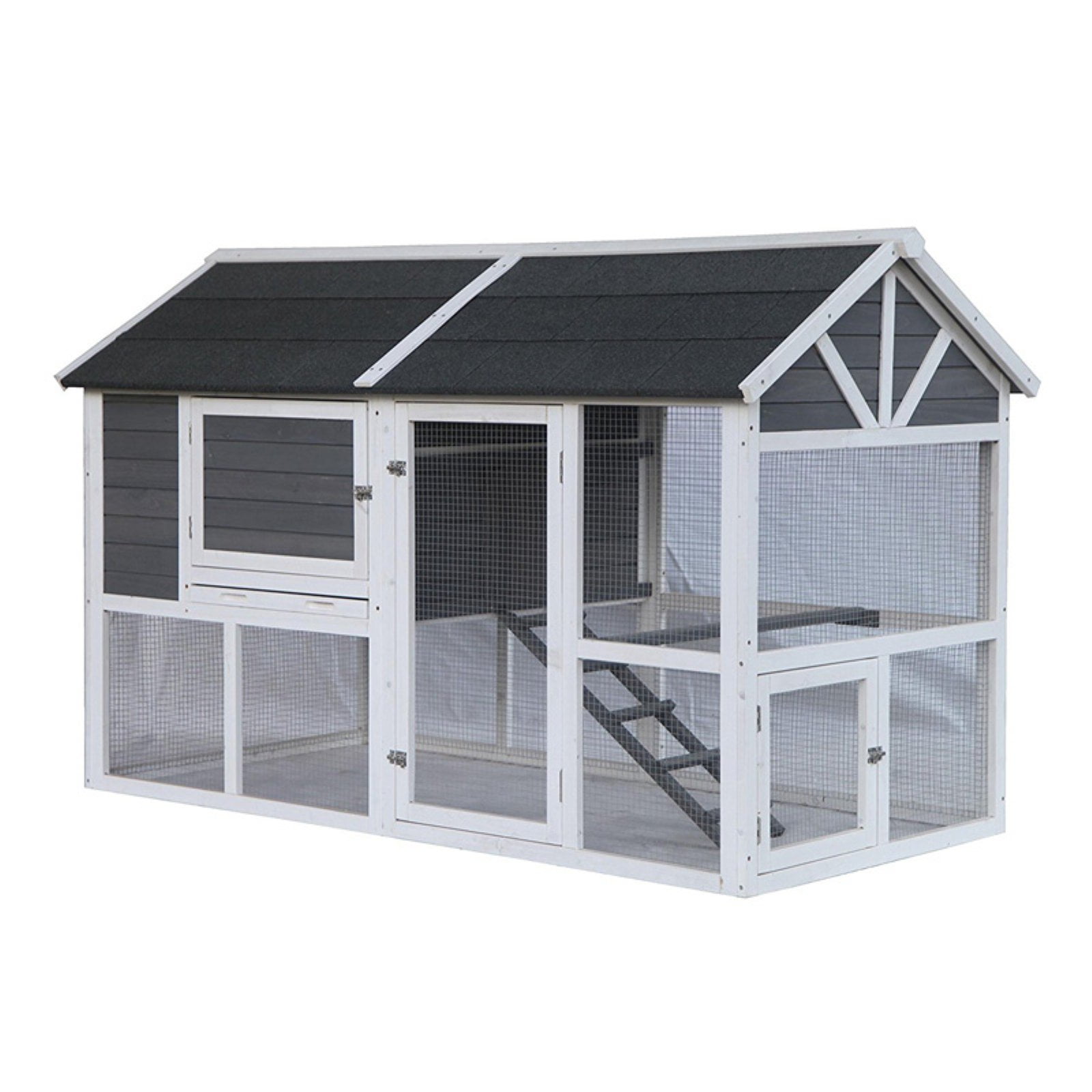Multi level on sale rabbit enclosure