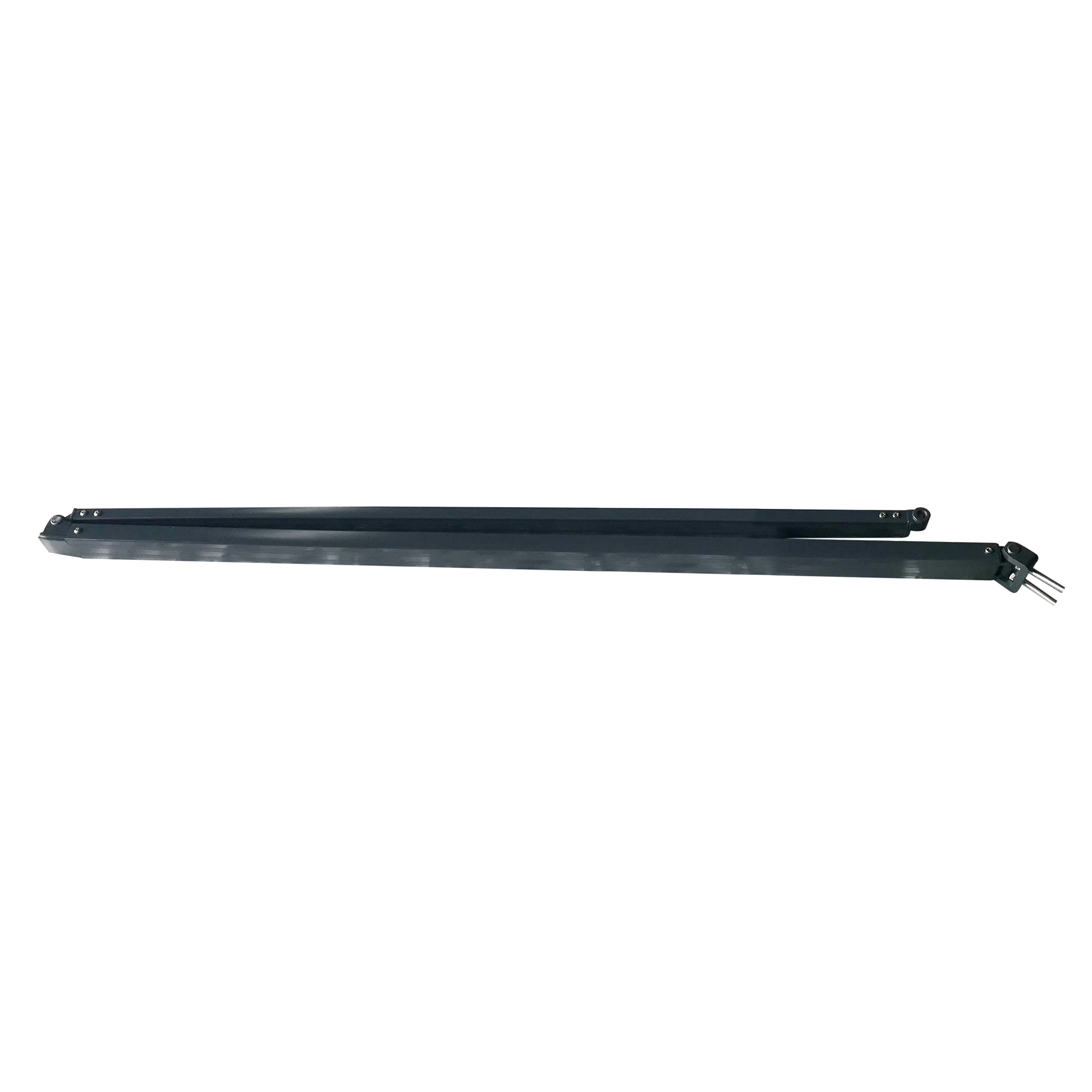 Black Aluminum Retractable Awning Arm Replacement, 61 Inches