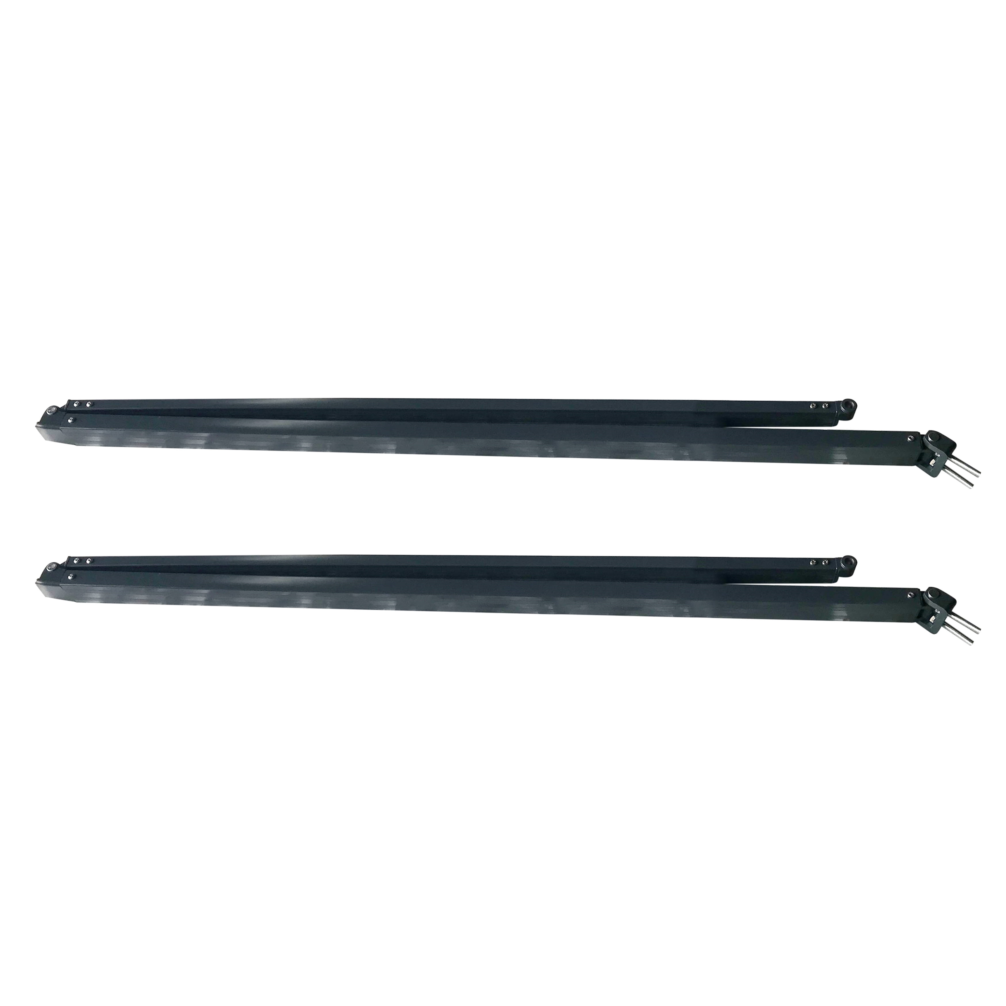 ALEKO Deep Gray Metal Retractable Awning Arms Set