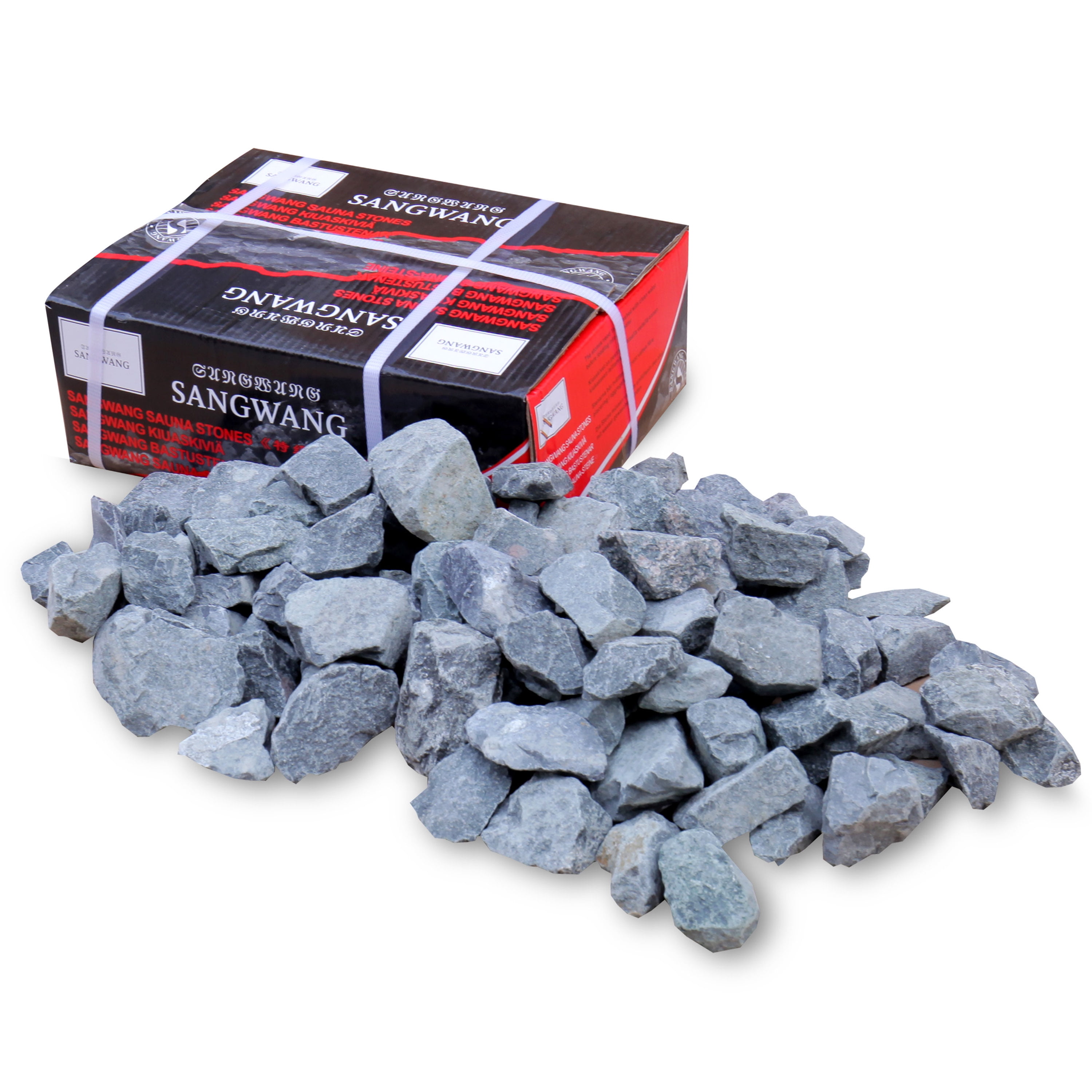 ALEKO Replacement Sauna Rocks Stones 32-35 lb for Sauna Heater, 1 Pack