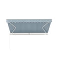 thumbnail image 1 of ALEKO Retractable Home Patio 13 x 10 feet Awning Sky Blue Canopy Sunshade, 1 of 6
