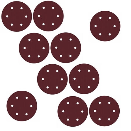 ALEKO Sand Paper Disc 80 Grit 8-7/8" Diameter with Holes for Drywall Sander