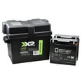 thumbnail image 1 of Battery Box LM130/12AH for two 12AH Batteries Plus 2 x 12V 12AH Batteries, 1 of 9