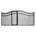 thumbnail image 1 of ALEKO Steel Dual Swing VIENNA Style 14' Driveway with Built-In Pedestrian Gate, 1 of 12
