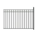 thumbnail image 1 of ALEKO Steel Yard Garden Madrid Style Privacy Fence 8 x 5 feet Black, 1 of 8