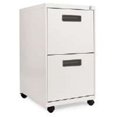 thumbnail image 1 of ALEPA542820LG Two Drawer Mobile Pedestal File Light Gray, 1 of 1