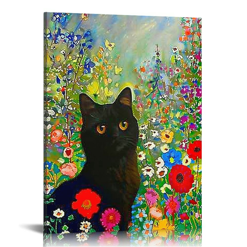 ALEPADNF Gustav Klimt Canvas Wall Art Famous Oil Paintings Garden ...