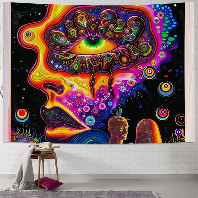 ALEPADNF Mushroom Tapestry Tapestry for Bedroom Colorful Vertical Wall